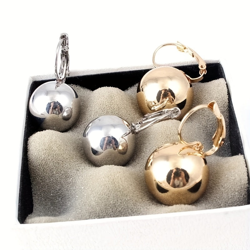 Golden Drop Earrings