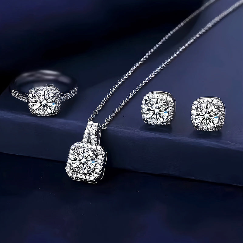 Zircon Elegant Pendant Set