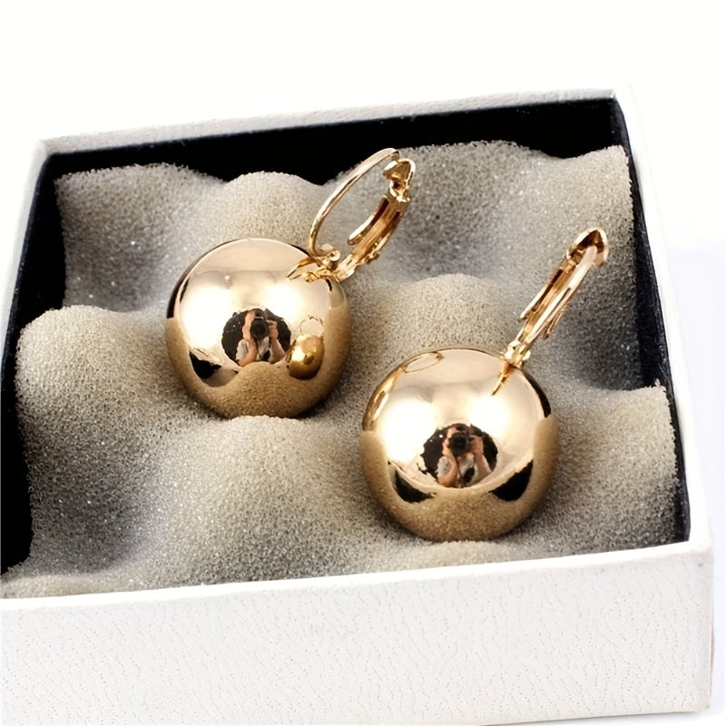 Golden Drop Earrings