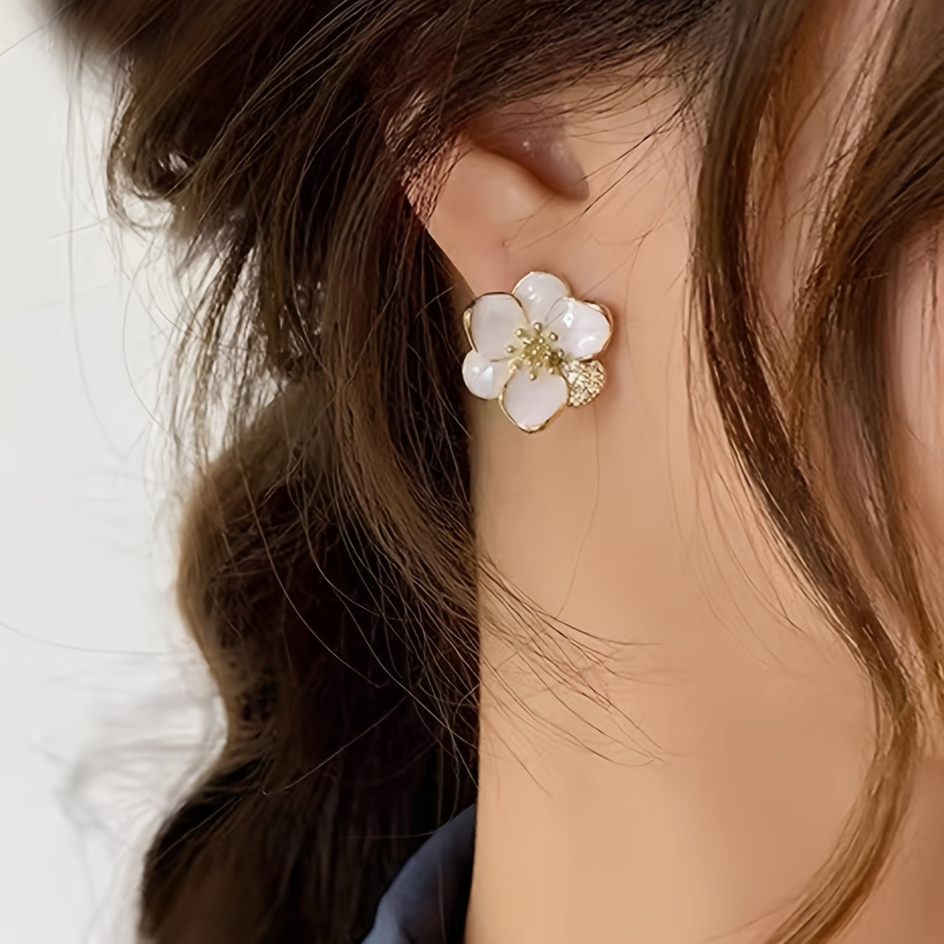 Sweet Flower Stud Earrings