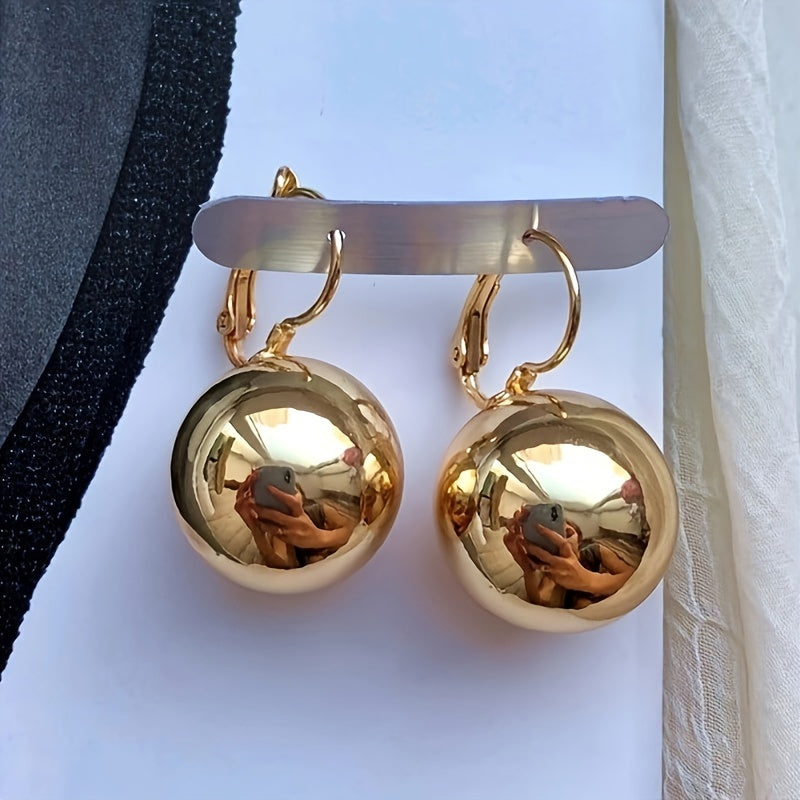 Golden Drop Earrings