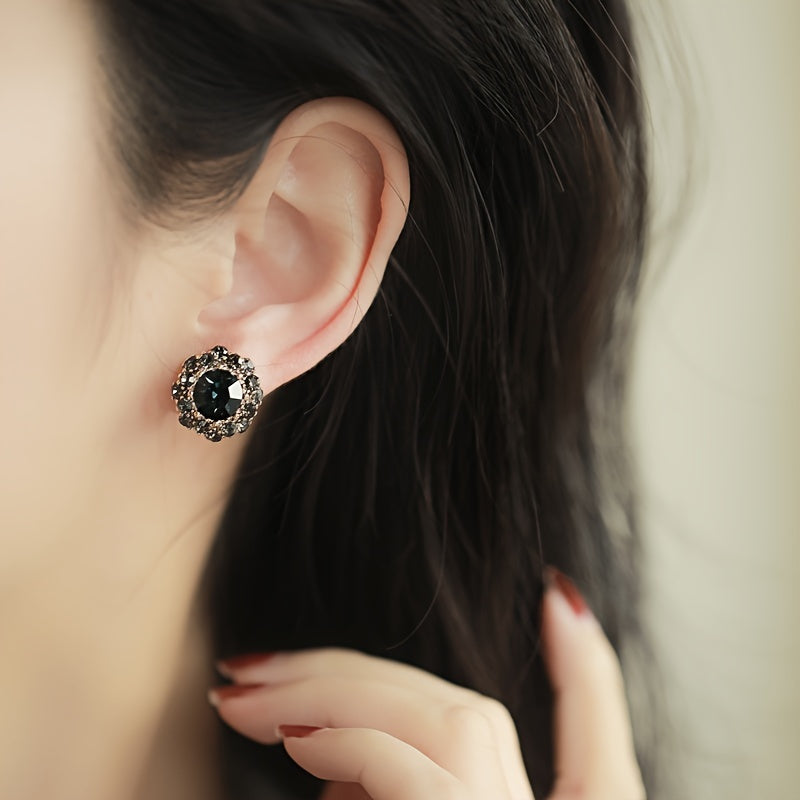 Rhinestone Sparkling Stud earrings