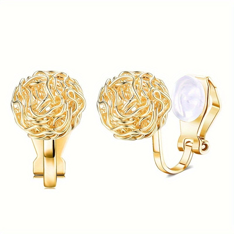 Multi Design Ear Clip Earrings