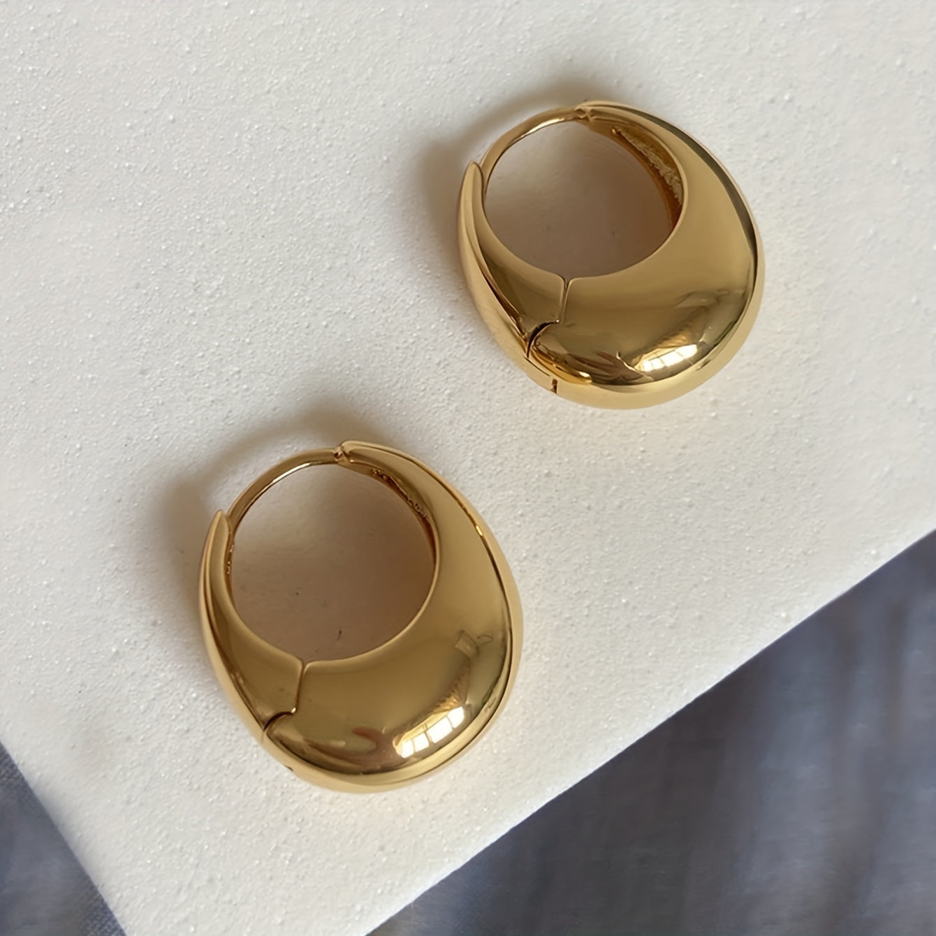 Chunky Earring Hoops