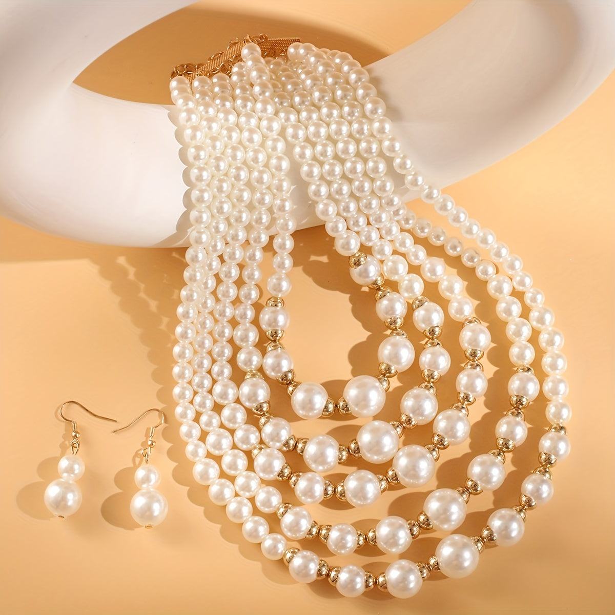 Faux Pearl Strings