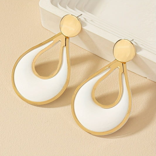 Bohemian Double-Layer Teardrop Earrings