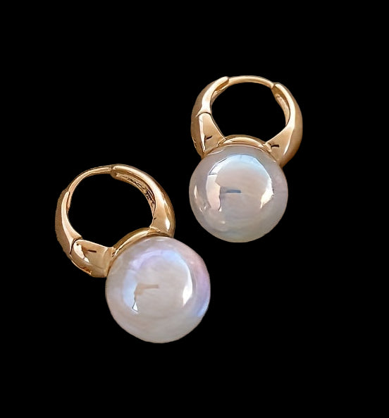 Boho Pearl Studs Earrings