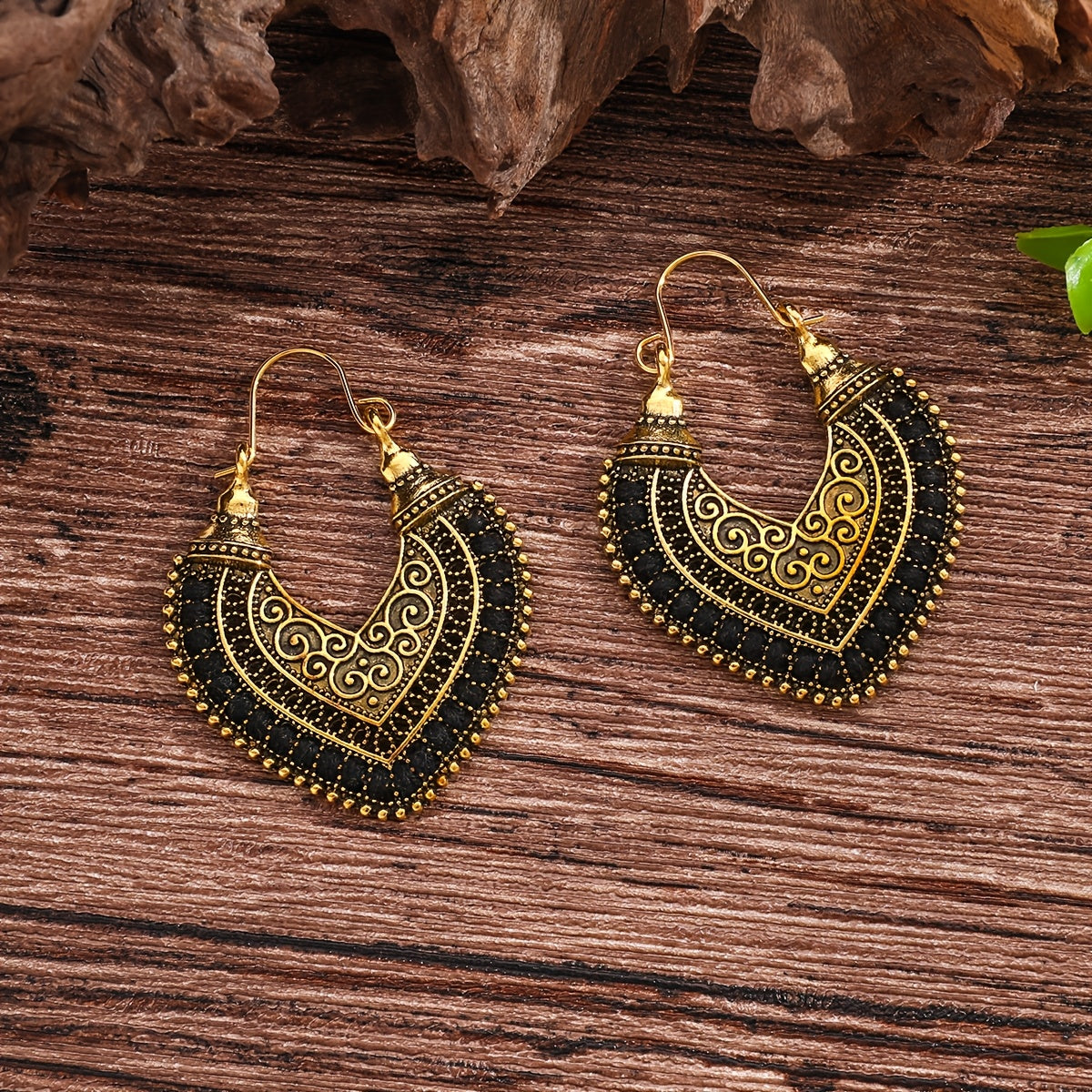 Black Bohemian Vintage Drop