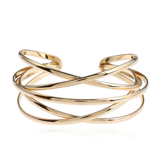 Multilayer Cuff Bangle