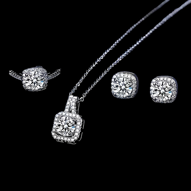 Zircon Elegant Pendant Set