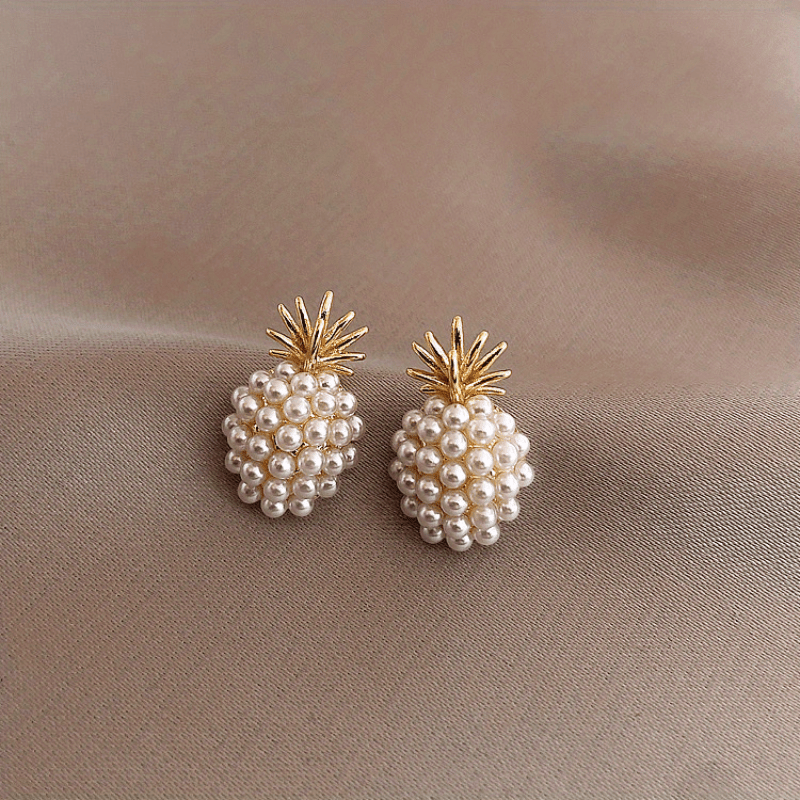 Pineapple Stud Earrings