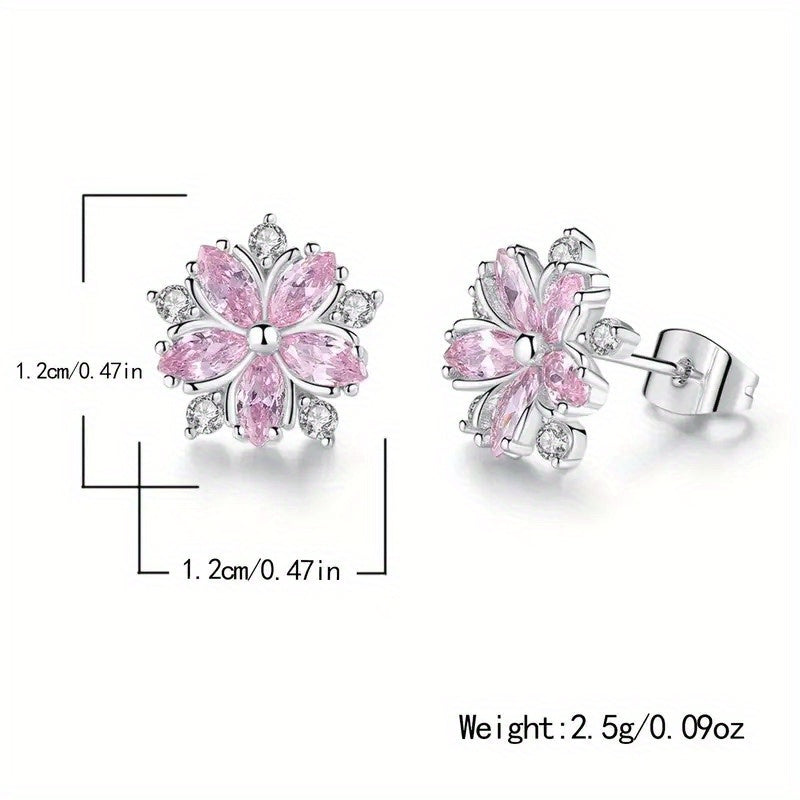 Cherry Blossom Stud Earrings