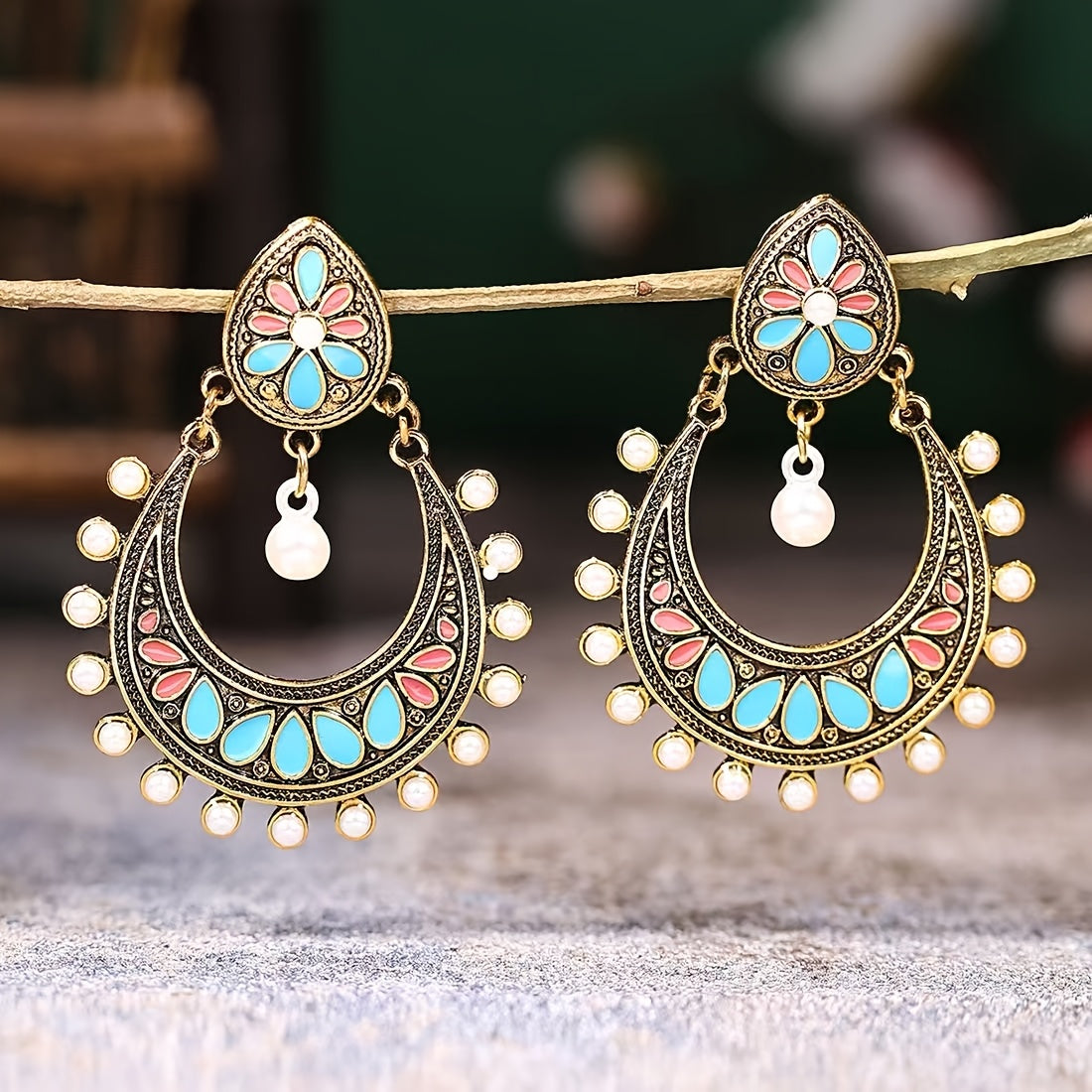 Vintage Bohemian Drop Earrings