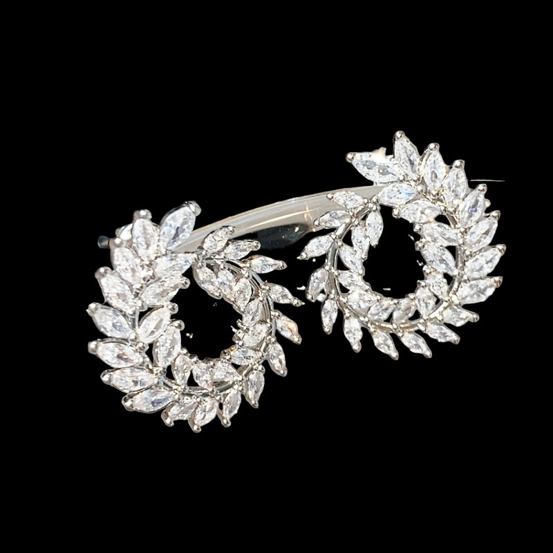 Luxury Leaf Wreath Earrings