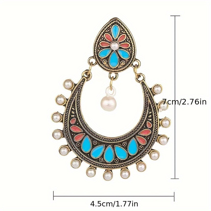Vintage Bohemian Drop Earrings