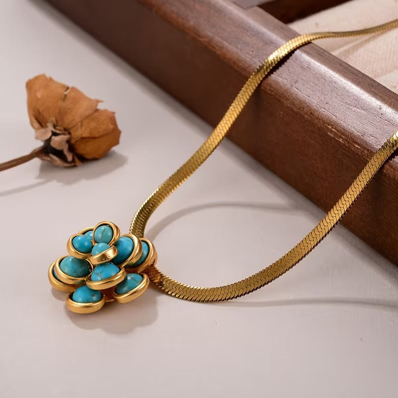 Vintage Turquoise Pendant