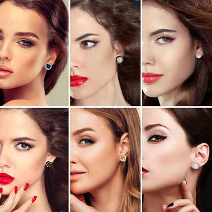 Multi Design Ear Clip Earrings