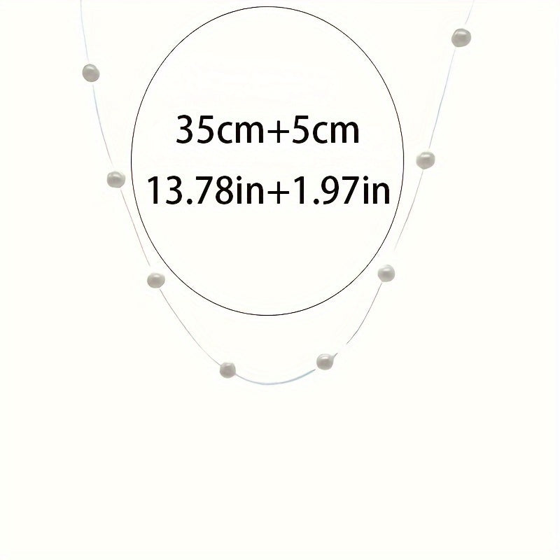 Pearl String with Chain