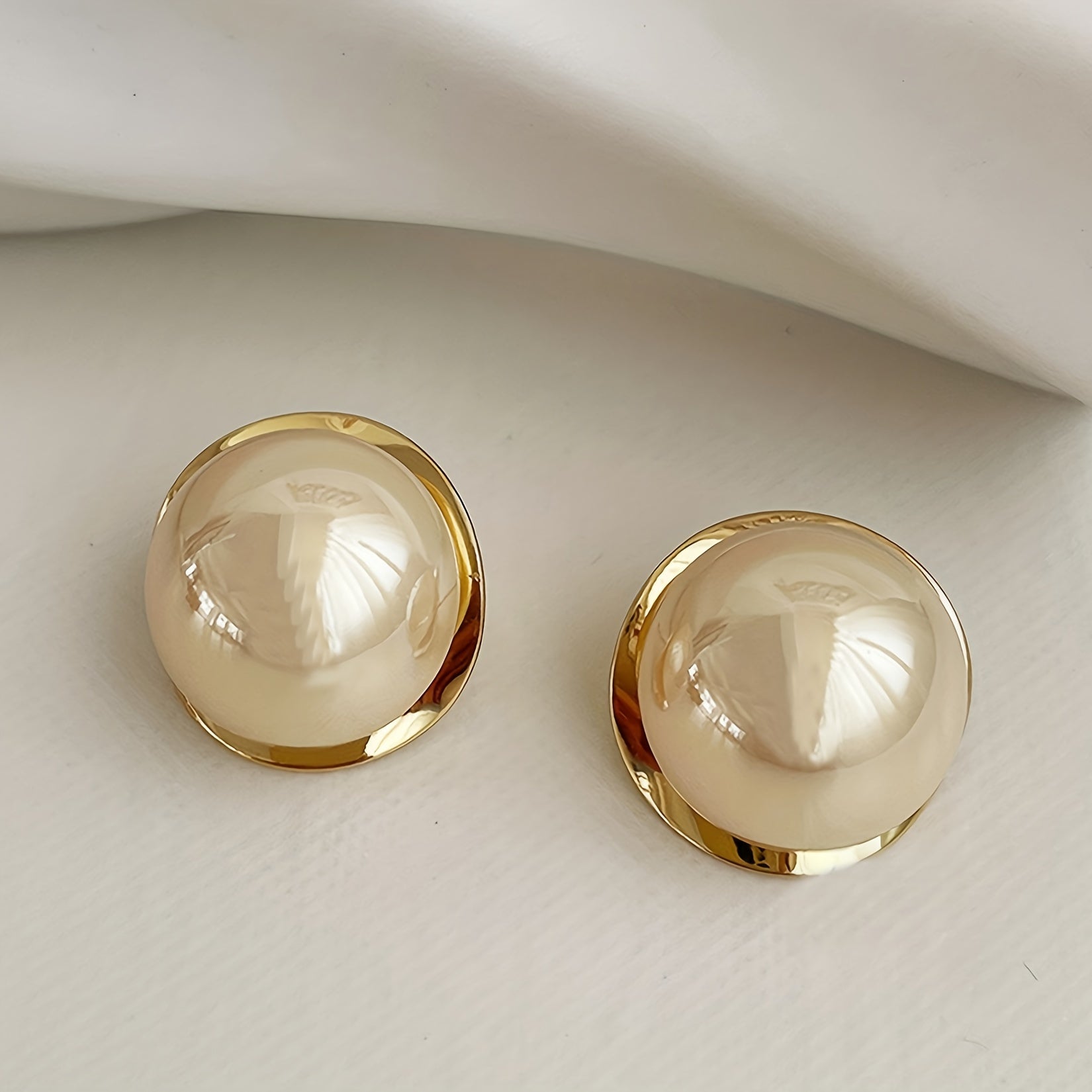 Pearl Stud Earrings