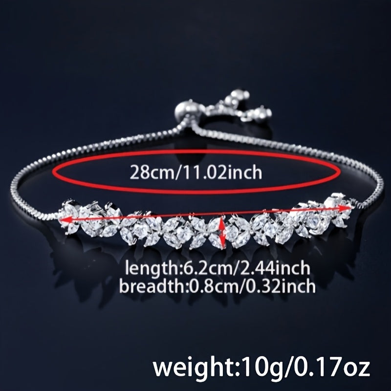 Sparkling Zircon Bracelet UW-BL-ZR-FL
