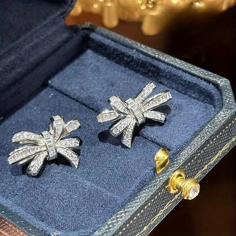 Bowknot Stud Earrings