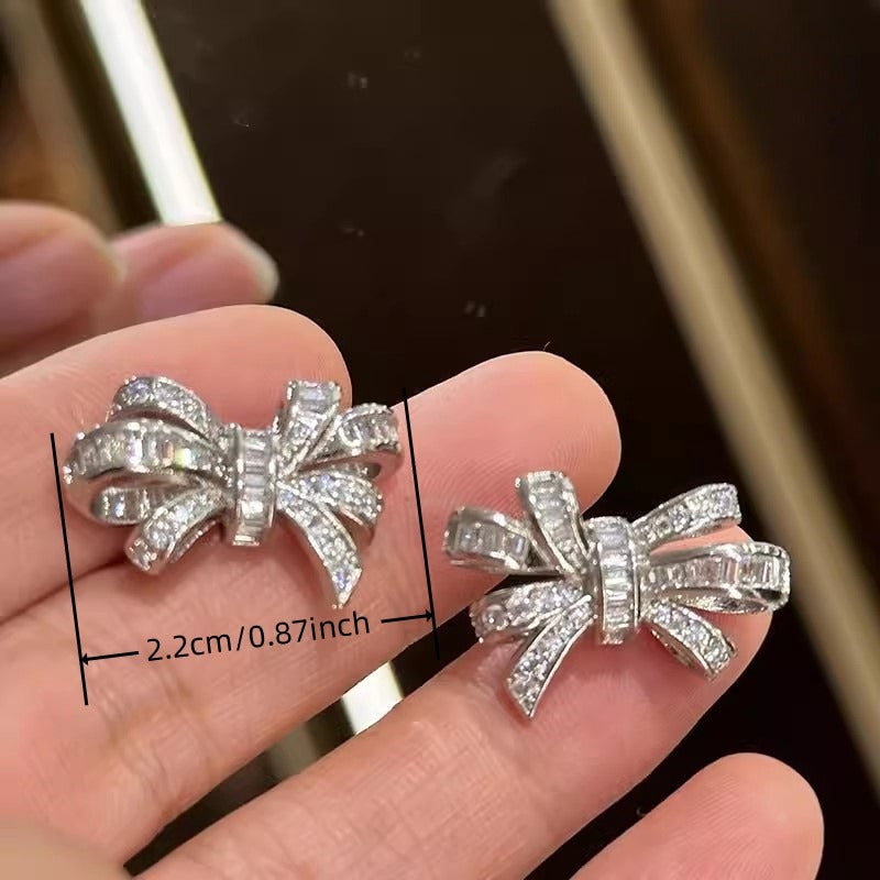 Bowknot Stud Earrings