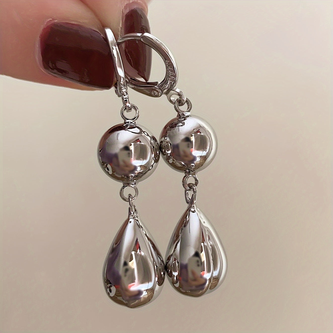 Metal Tassel Earrings