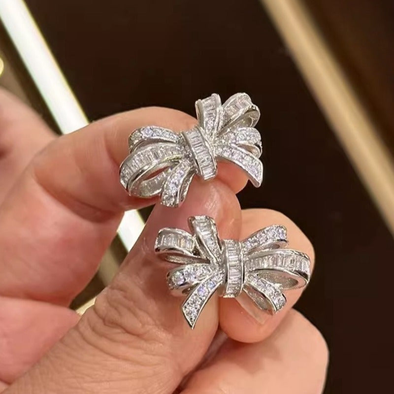 Bowknot Stud Earrings