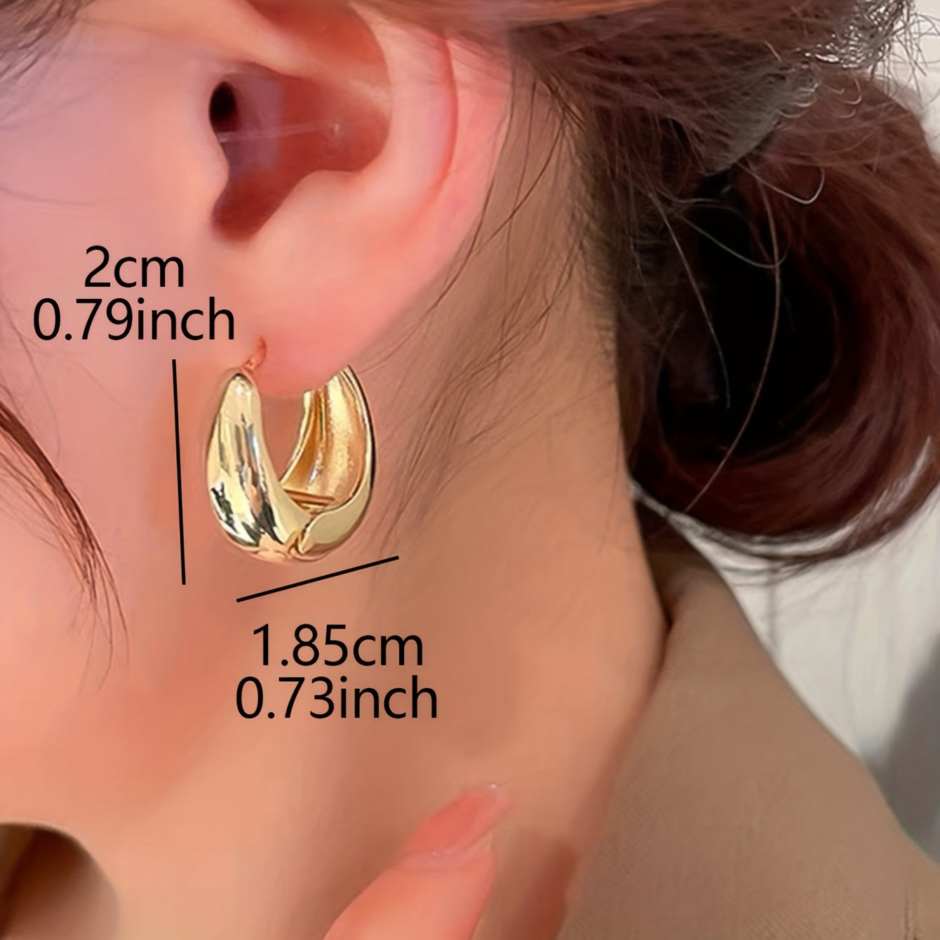 Chunky Earring Hoops
