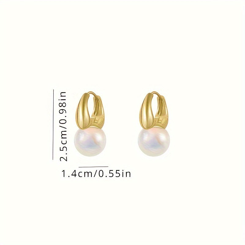 Boho Pearl Studs Earrings