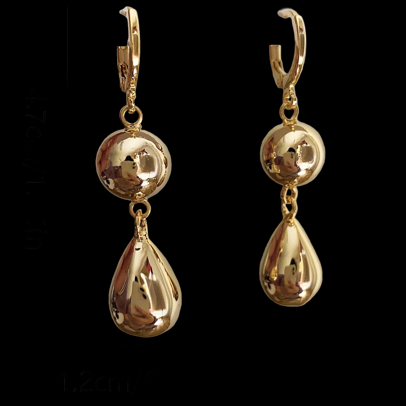 Metal Tassel Earrings