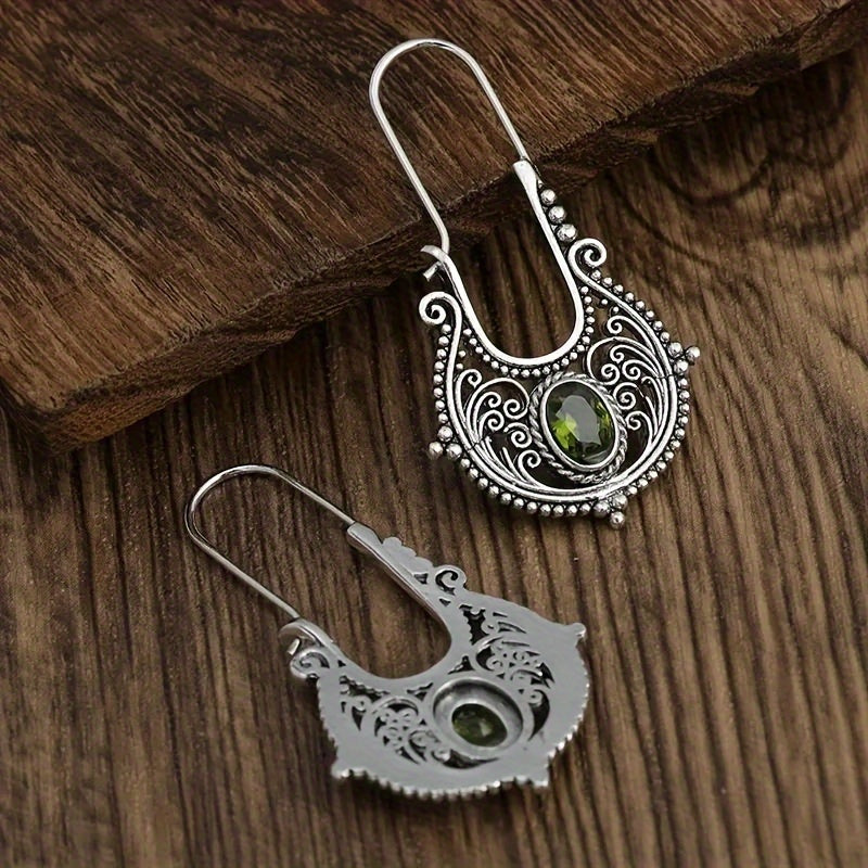 Antique U-Shaped Style Earrings