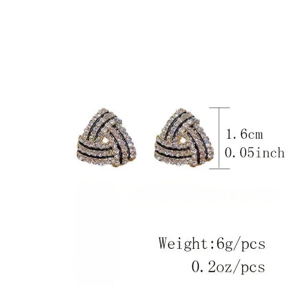 Triangle Stud Earrings