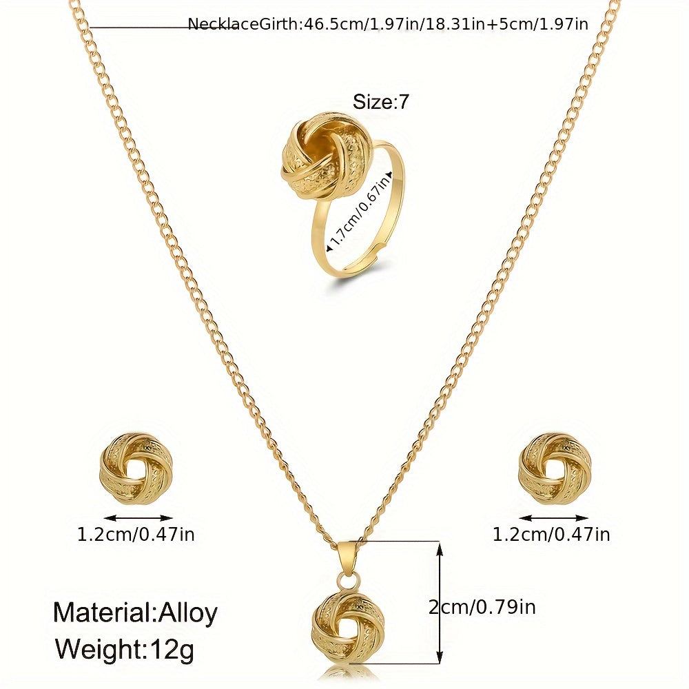 Golden Dailywear Pendant Set