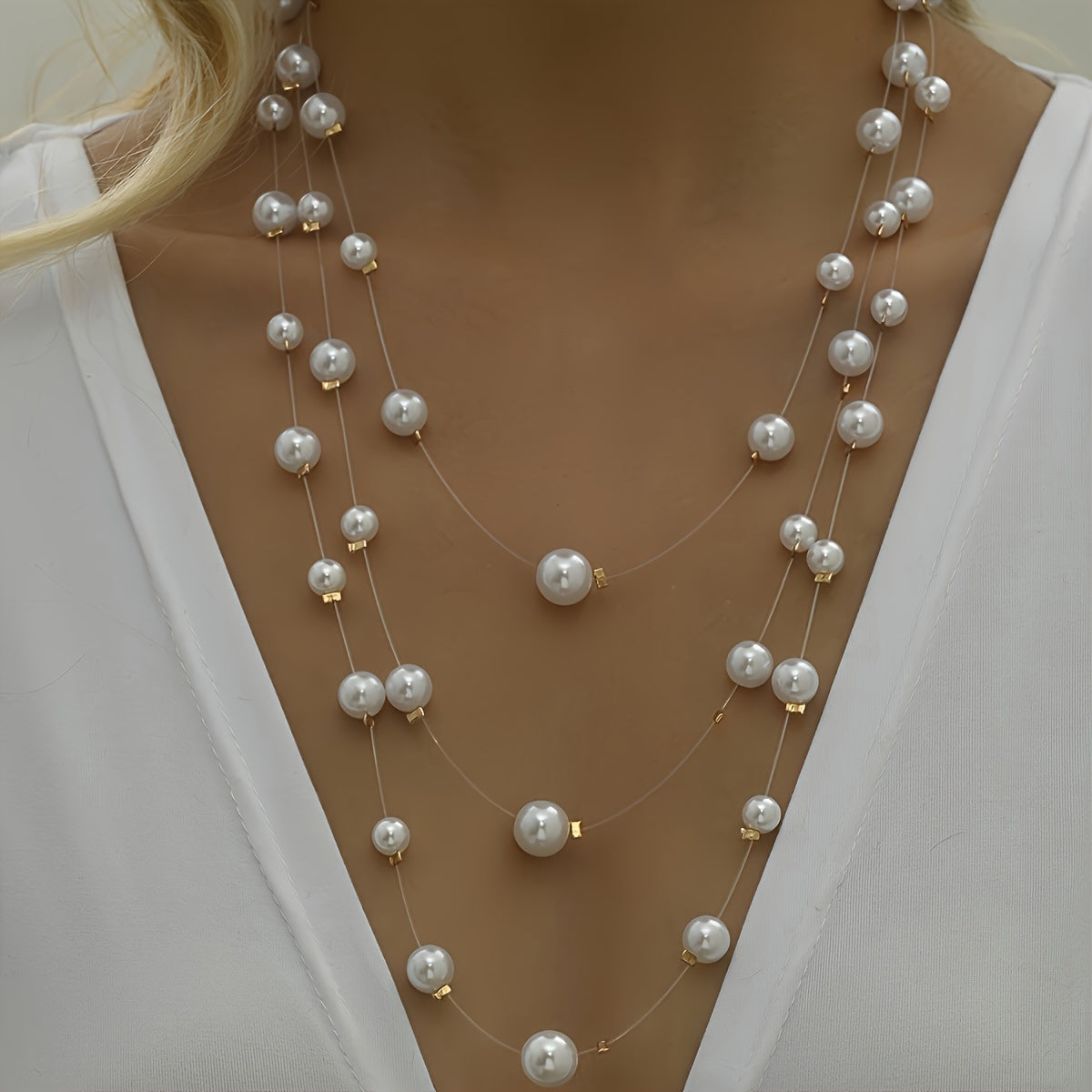 BOHO CHIC PEARL MULTI STRING