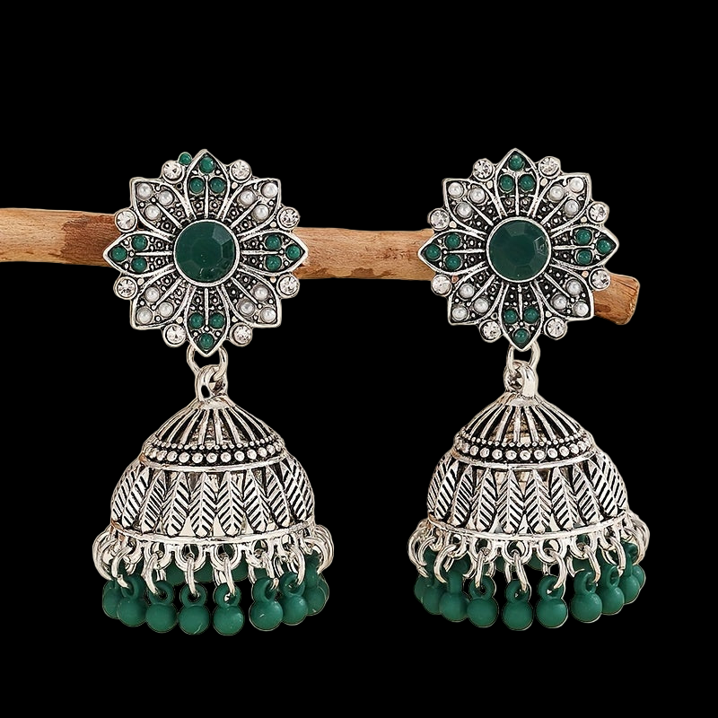 Bell Shaped Jhumka Earrings