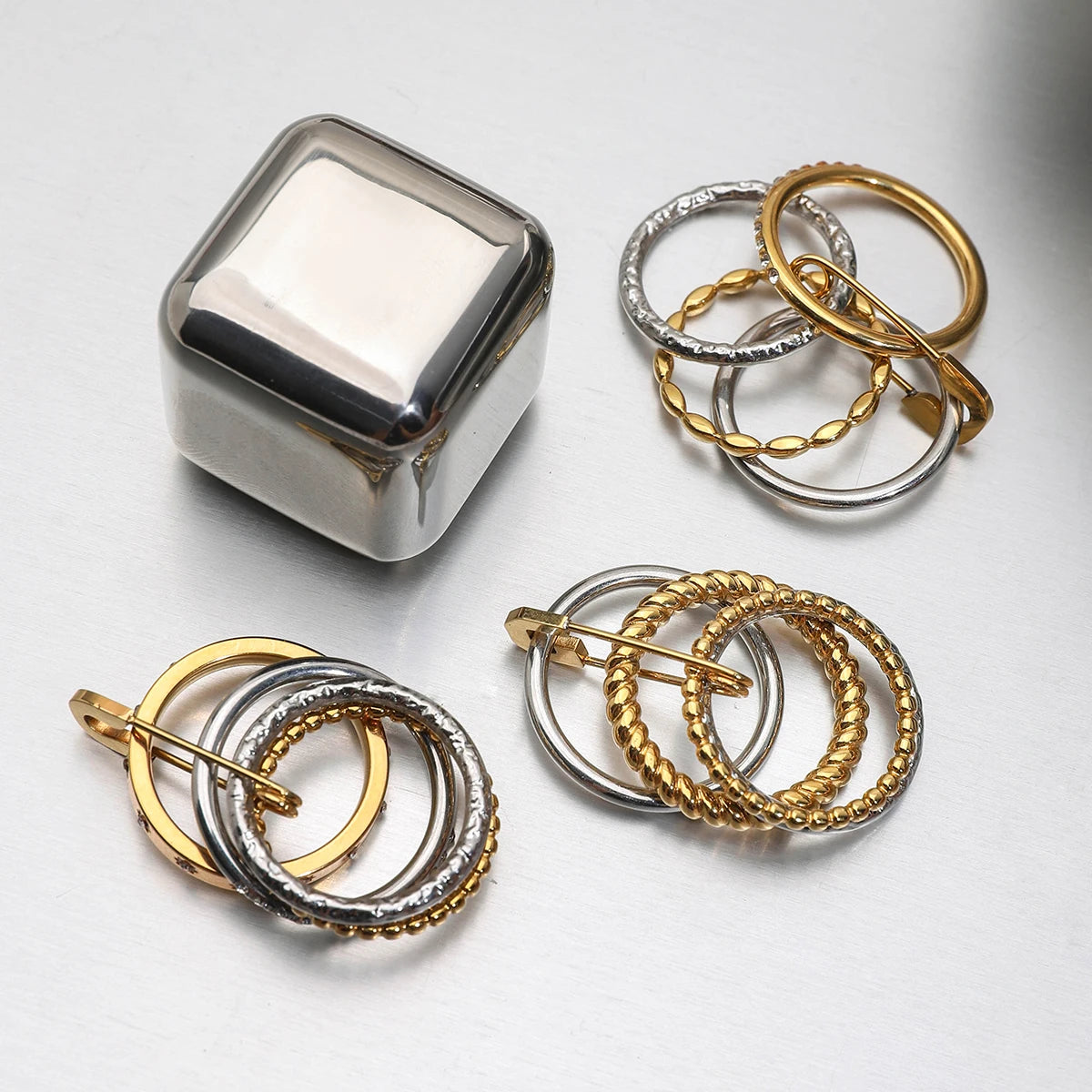 Twist Paper Clip Ring