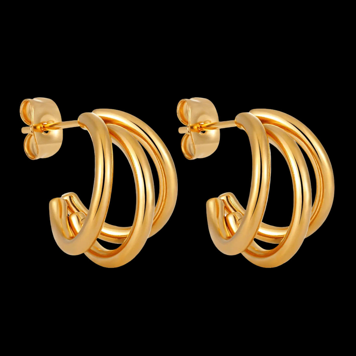 Multi-layer Irregular Studs UW-ER-ST-002-GD