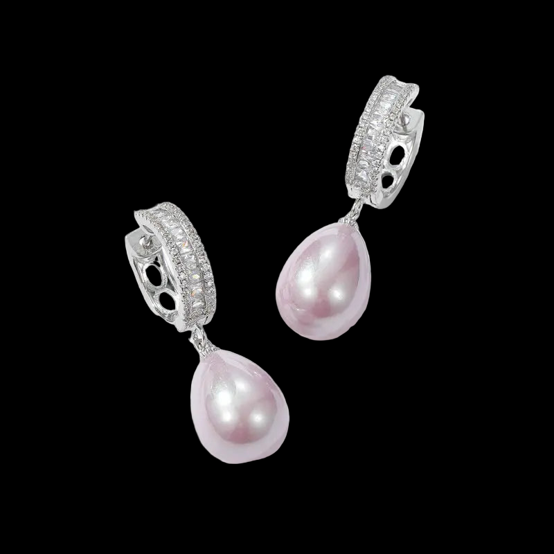 Waterdrop Pearl Earrings