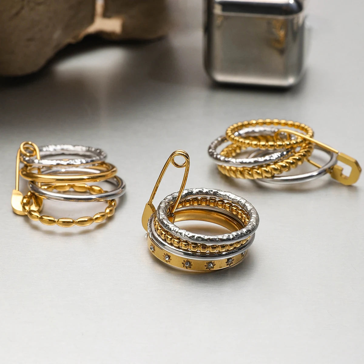 Twist Paper Clip Ring