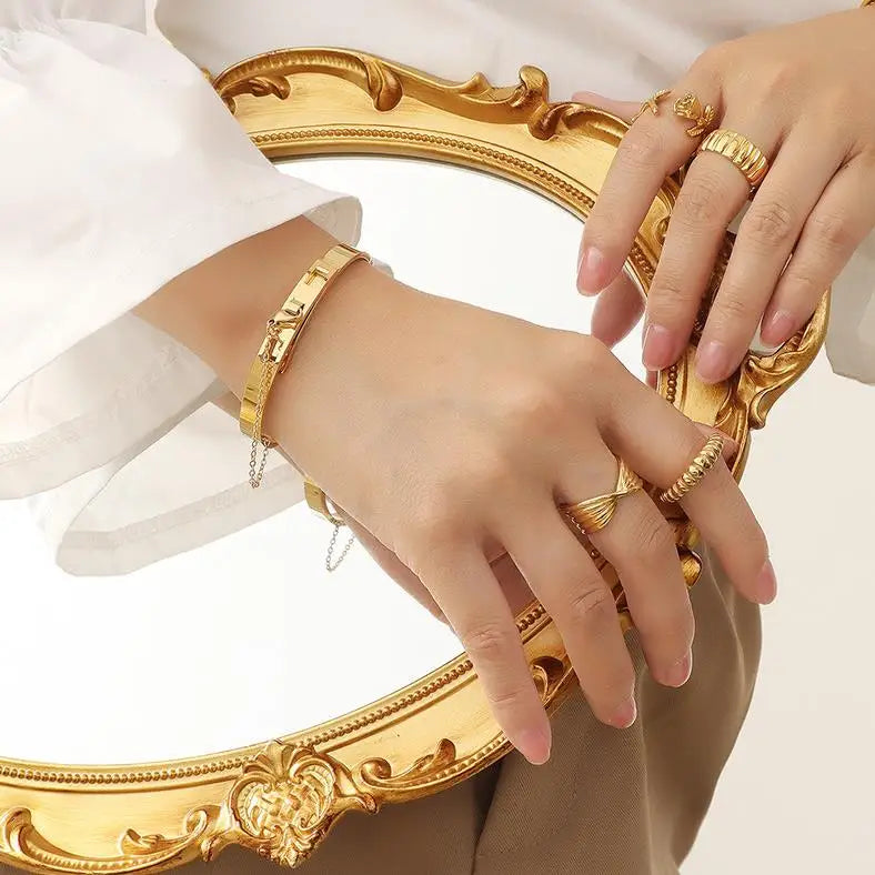 Fringe Buckle Tassle Bracelet