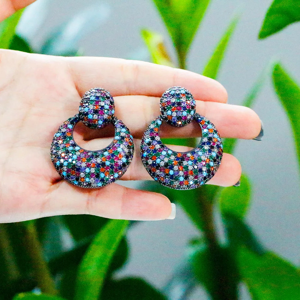 Multi Stone Dangle