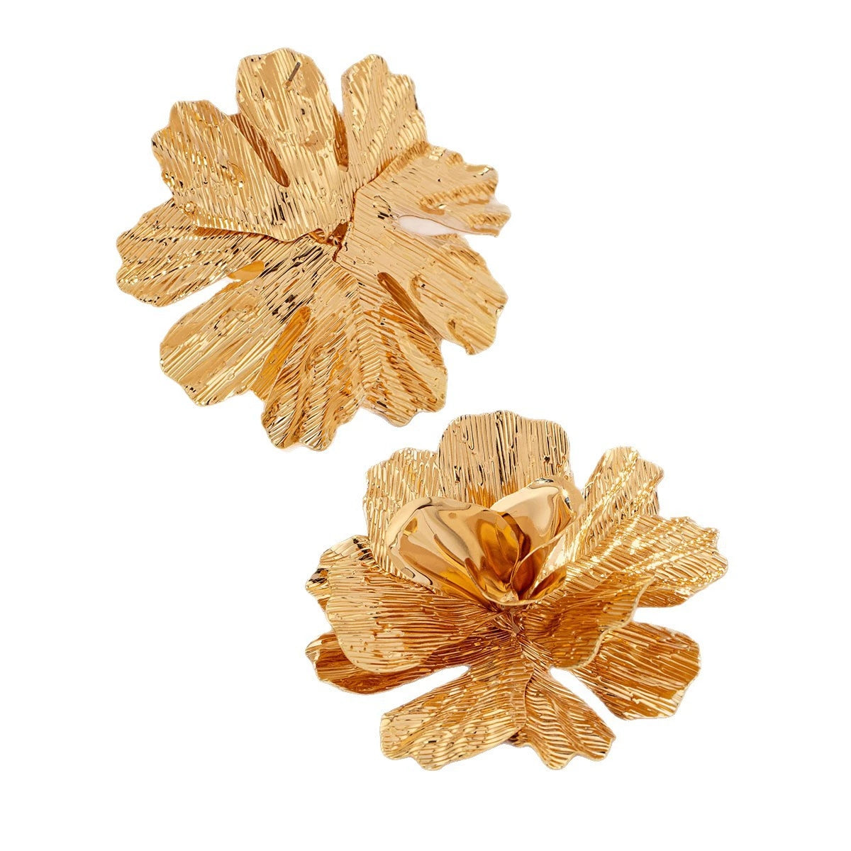 Chunky Flower Stud Earring