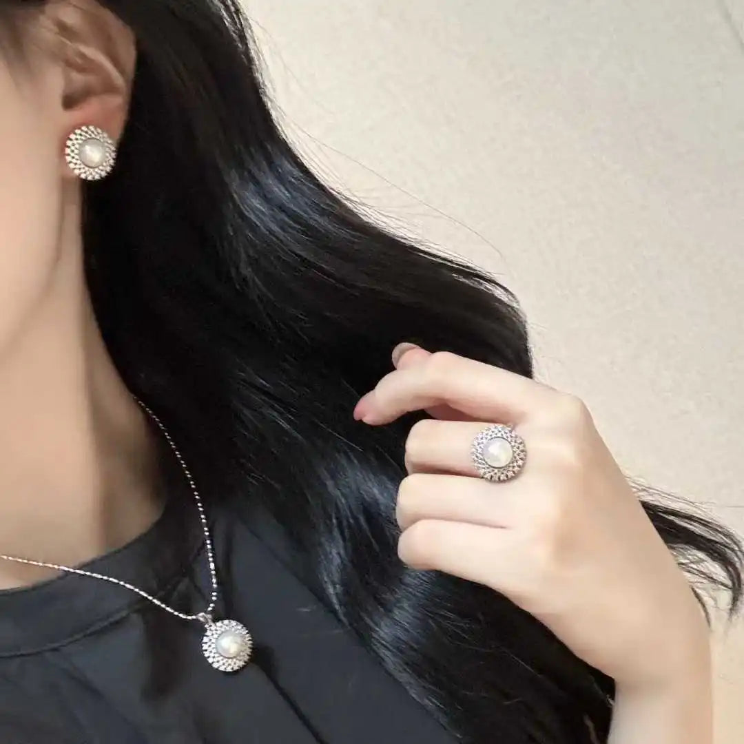 Freshwater Pearl Pendant Set