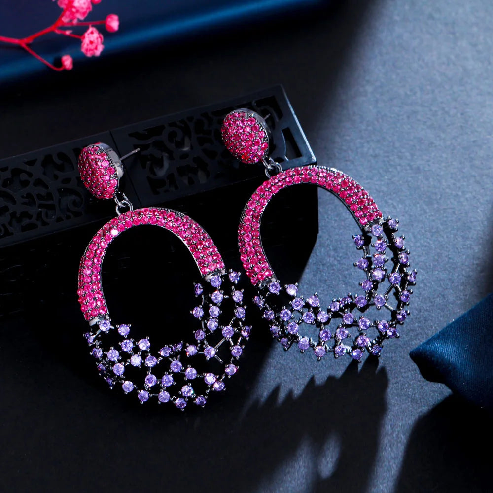 Hollow Out Dangle Earrings