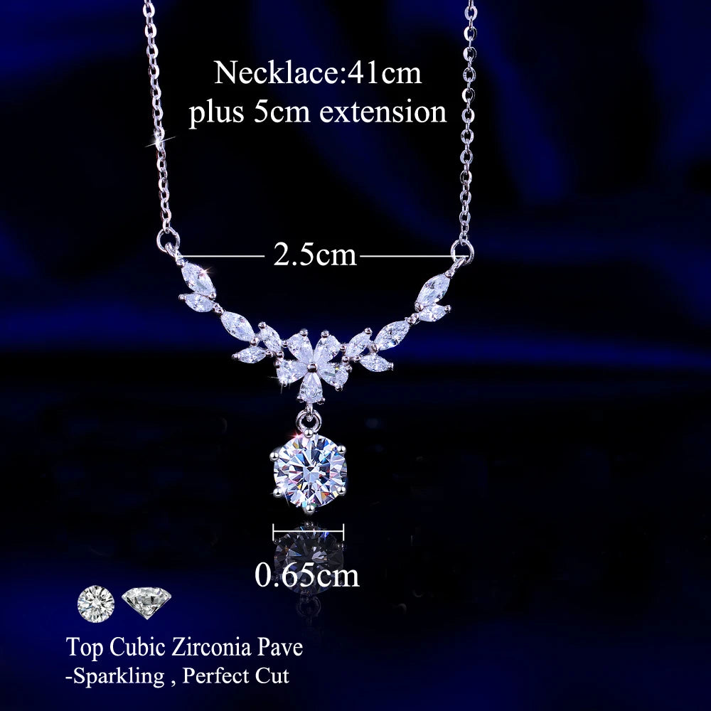 S925 Sterling Silver Leaf Pendant