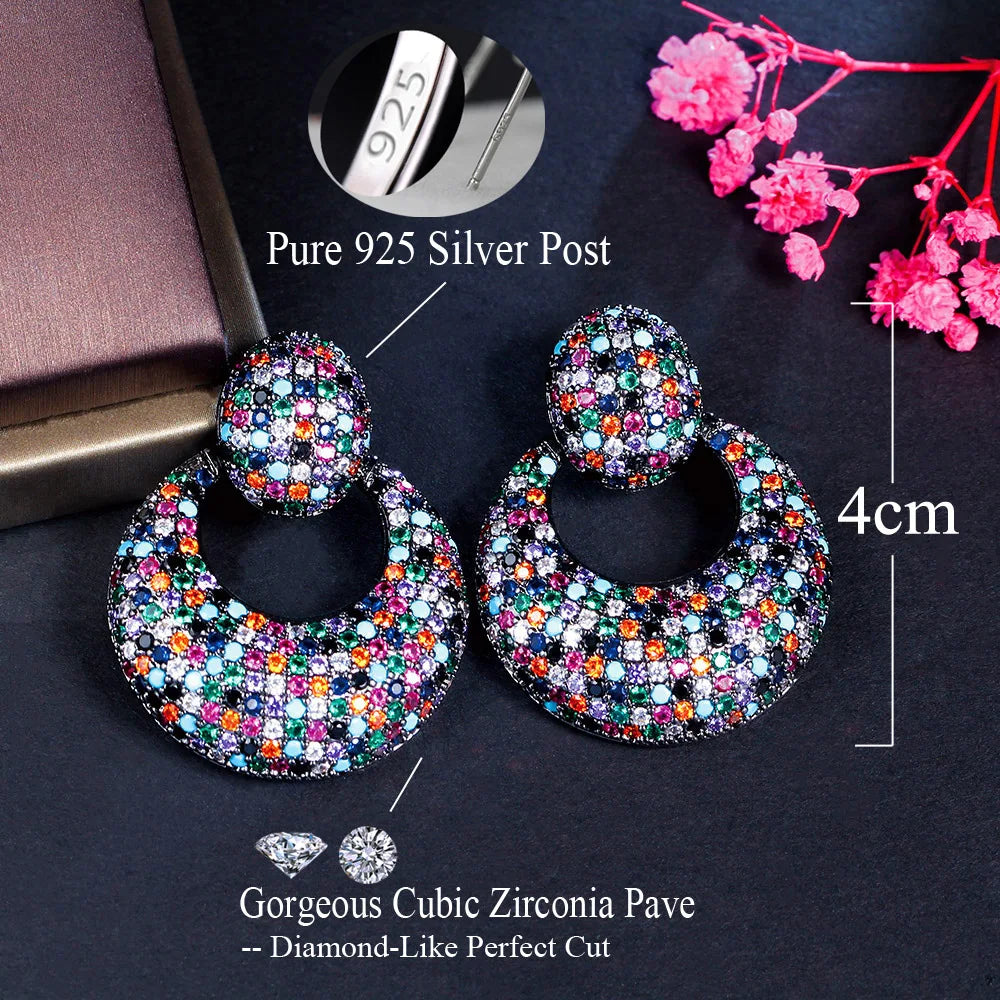Multi Stone Dangle