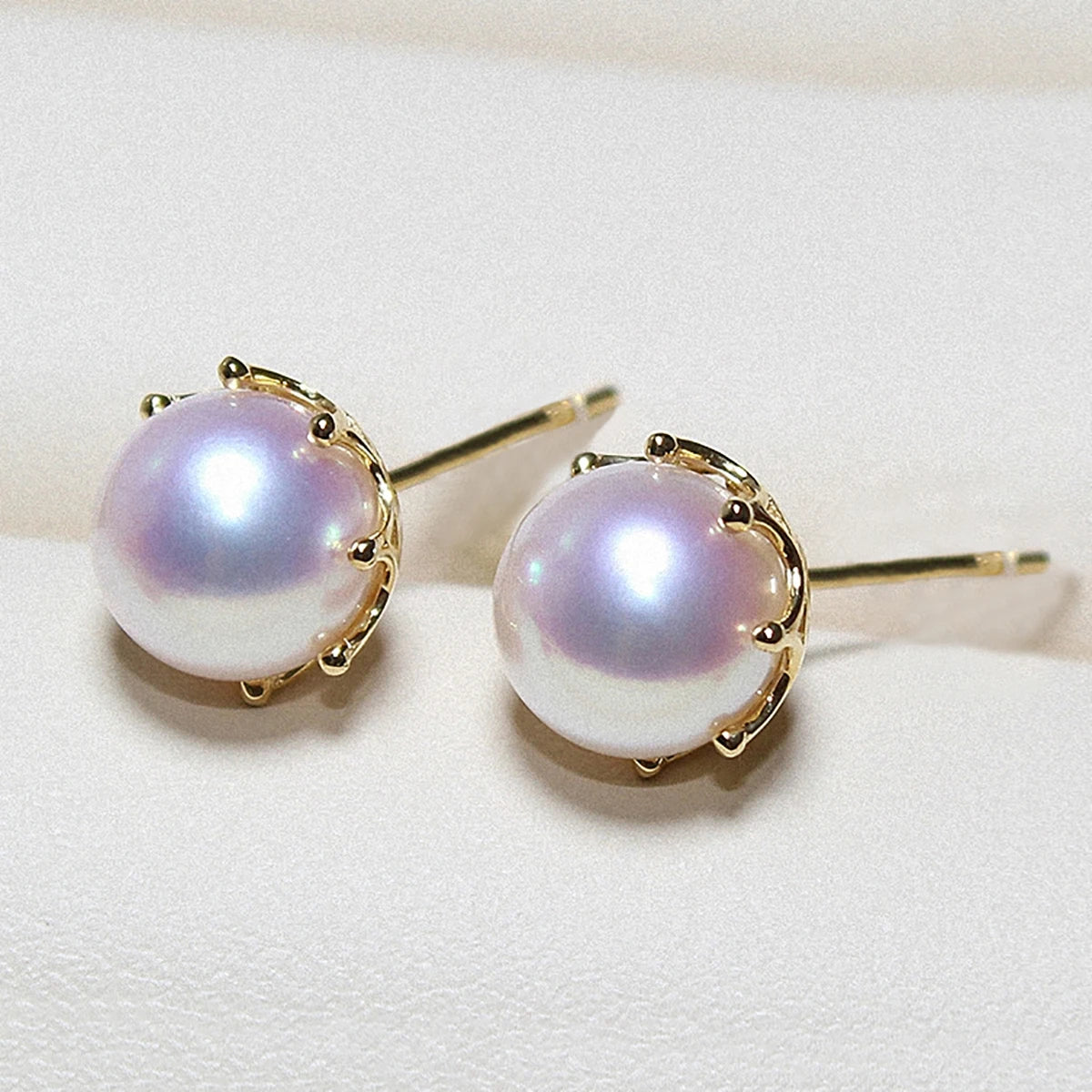 Gold Plated Pearl UW-ER-ST-003-PL