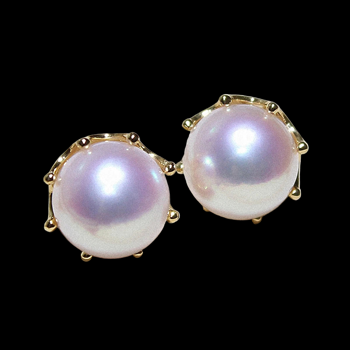 Gold Plated Pearl UW-ER-ST-003-PL