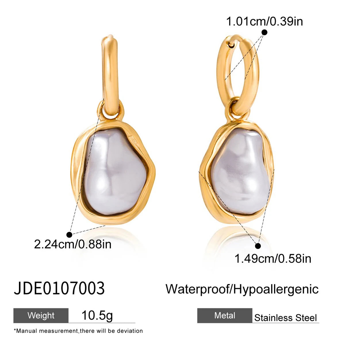 Irregular Resin Drop